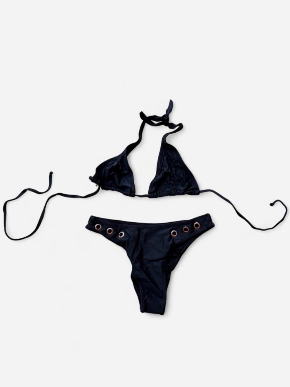Black Halter Bikini - NWOT